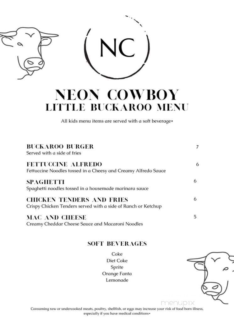 Neon Cowboy Steak House & Saloon - Lakeview, OR