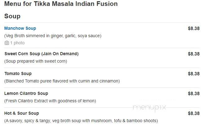 Tikka Masala Indian Fusion - North Brunswick Township, NJ