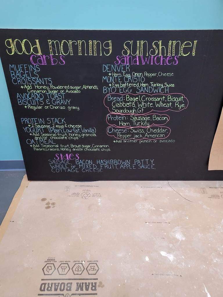 Our Place Coffee - Zionsville, IN menu_pic