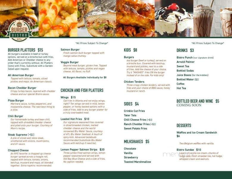 The Burger Bistro ATL - Douglasville, GA