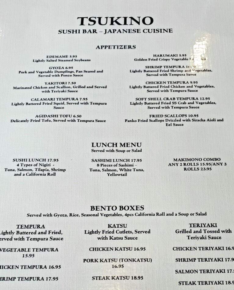 Tsukino Sushi Bar- Japanese Cuisine - Ellenton, FL