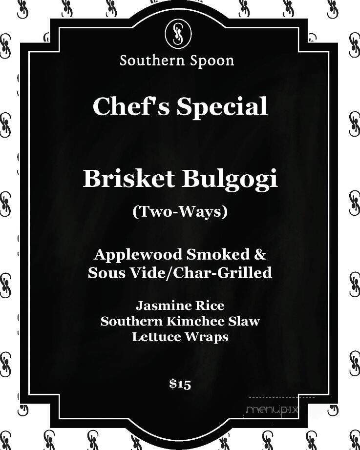 Southern Spoon - Smyrna, TN menu_pic