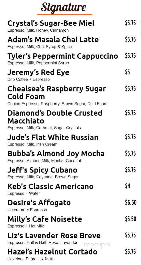 Southern Spoon - Smyrna, TN menu_pic