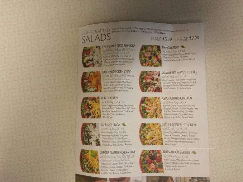 Cafe Zupas - Riverdale, UT menu_pic