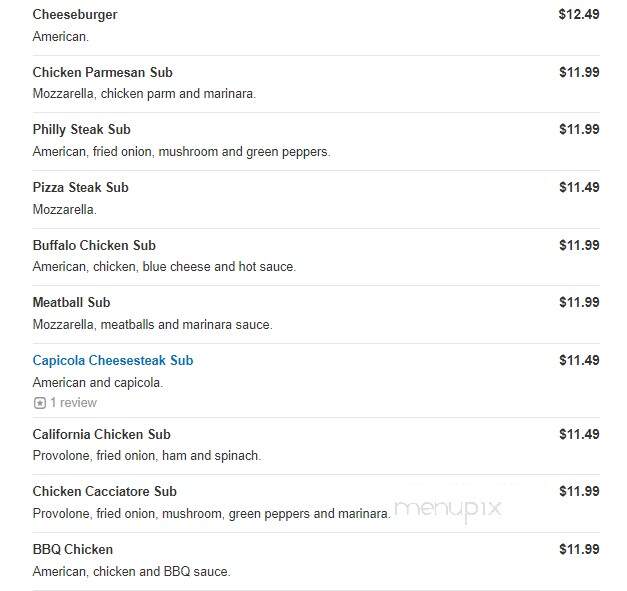 Barcelona Pizza - Wilmington, DE menu_pic