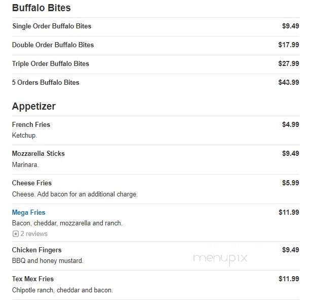Barcelona Pizza - Wilmington, DE menu_pic