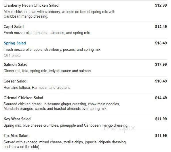 Barcelona Pizza - Wilmington, DE menu_pic