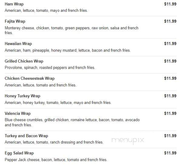 Barcelona Pizza - Wilmington, DE menu_pic