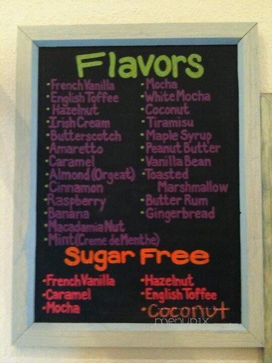 Morning View Coffee House & Roastery - Nags Head, NC menu_pic