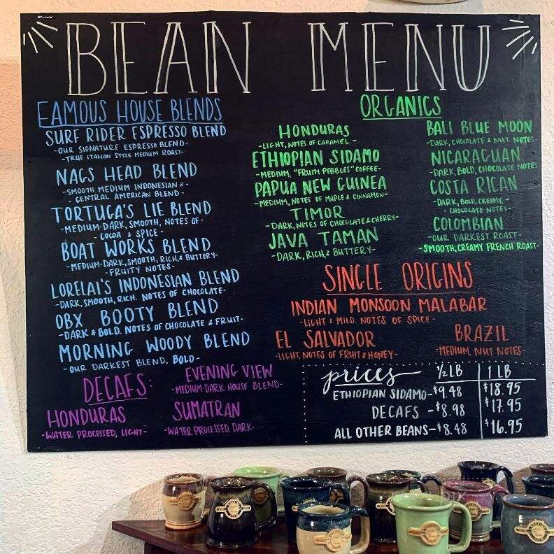 Morning View Coffee House & Roastery - Nags Head, NC menu_pic