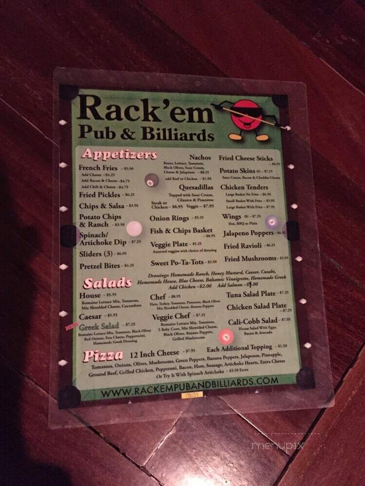 Rack'em Pub and Billiards - Matthews, NC