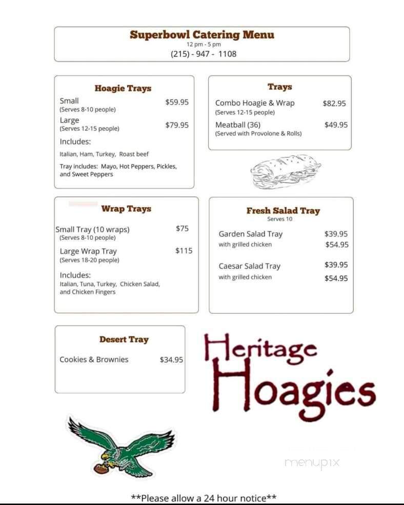 Heritage Hoagies - Huntingdon Valley, PA