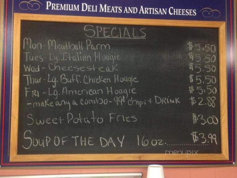 Heritage Hoagies - Huntingdon Valley, PA menu_pic