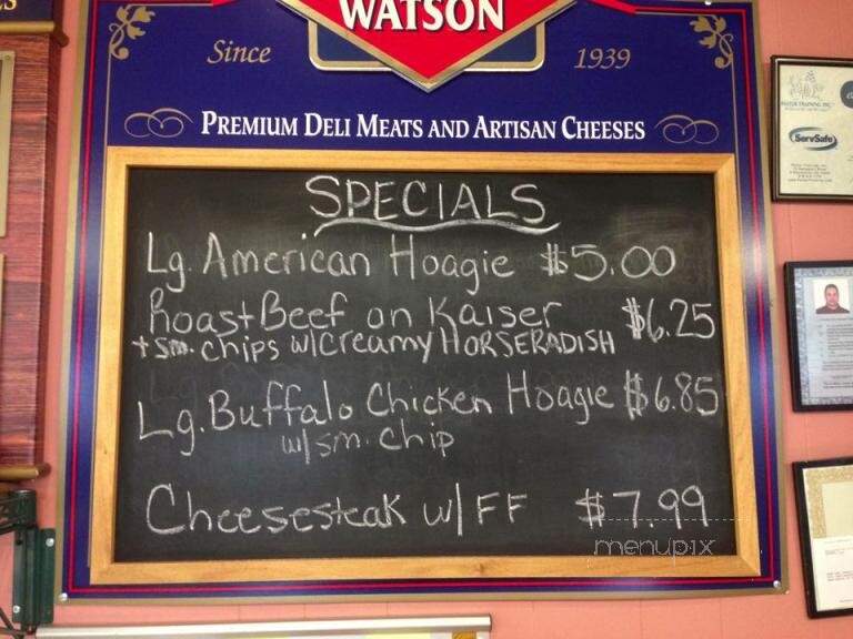 Heritage Hoagies - Huntingdon Valley, PA menu_pic