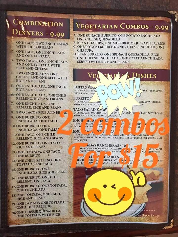 Mi Jalisco - Milford, NH menu_pic