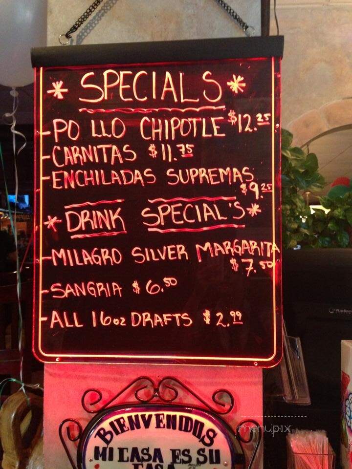 Mi Jalisco - Milford, NH menu_pic