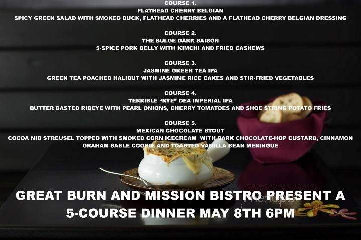 Mission Bistro - Stevensville, MT menu_pic