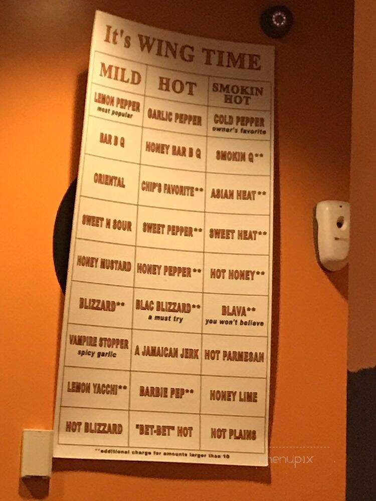 Wings Around the Clock - Birmingham, AL menu_pic
