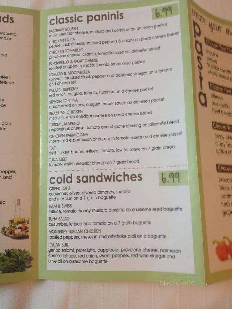 Pure & Fresh - New York, NY menu_pic