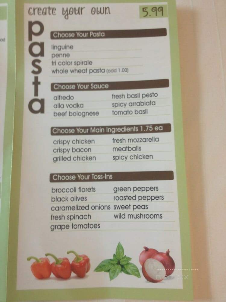 Pure & Fresh - New York, NY menu_pic