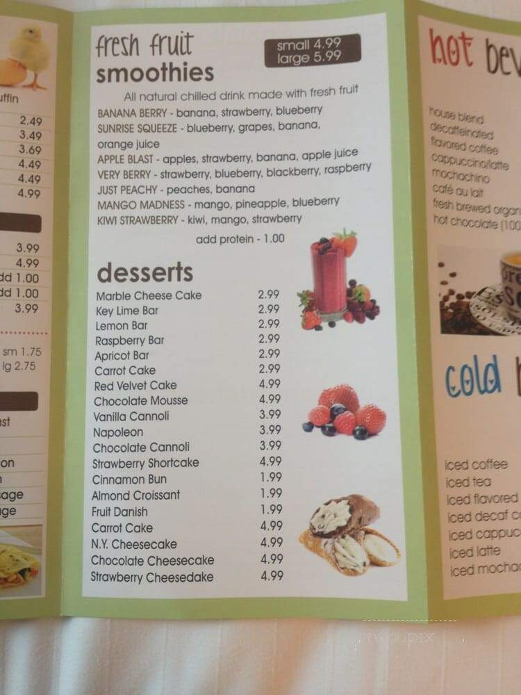 Pure & Fresh - New York, NY menu_pic