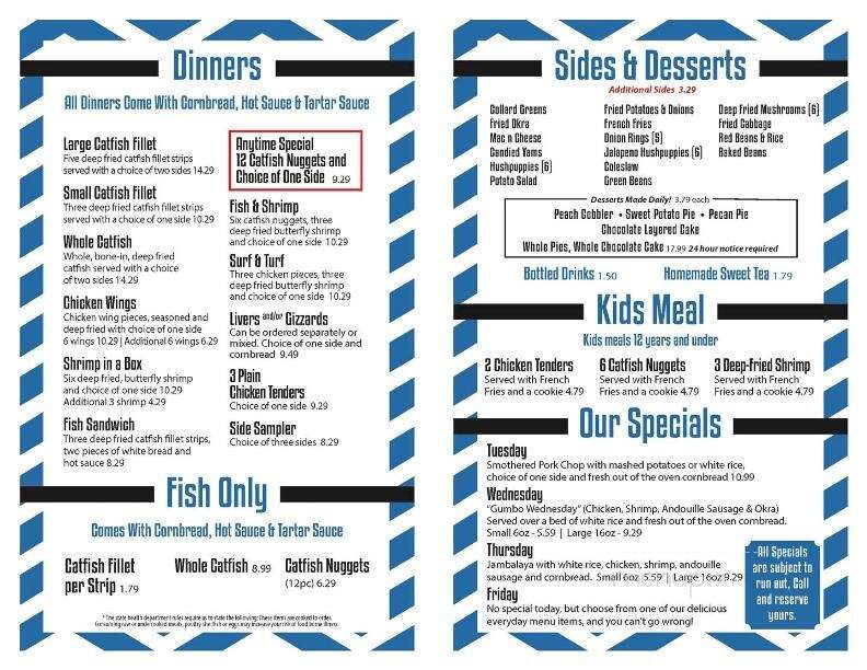 Excellent Choice - Leavenworth, KS menu_pic