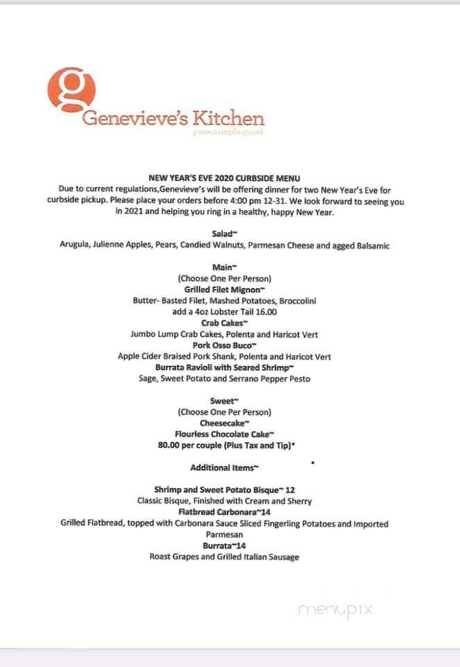 Genevieve's Kitchen - Doylestown, PA