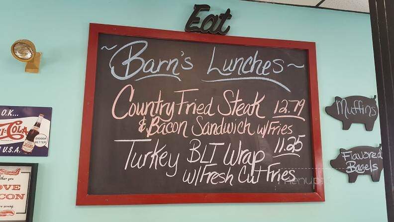 Bacon Barn - Londonderry, NH menu_pic