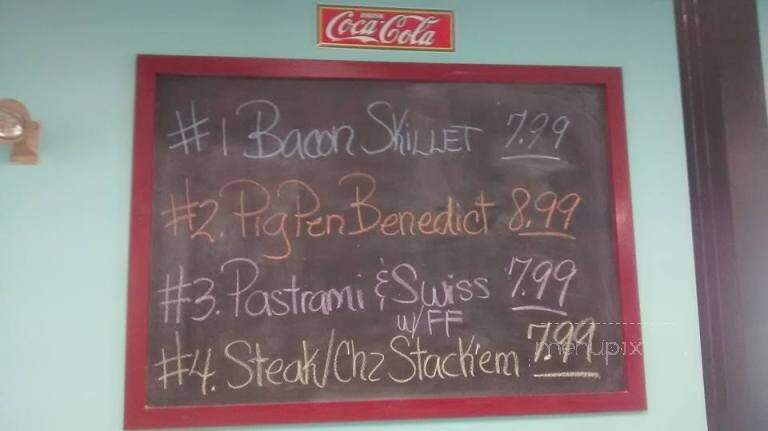 Bacon Barn - Londonderry, NH menu_pic