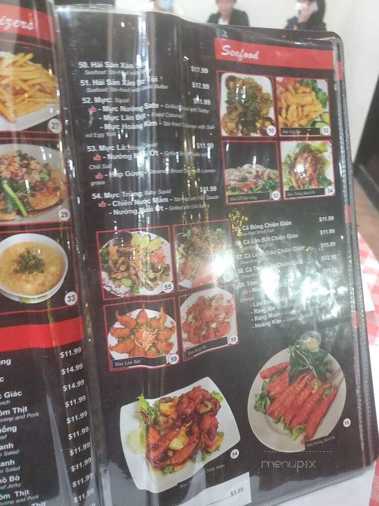 Tram Chim - Garden Grove, CA menu_pic