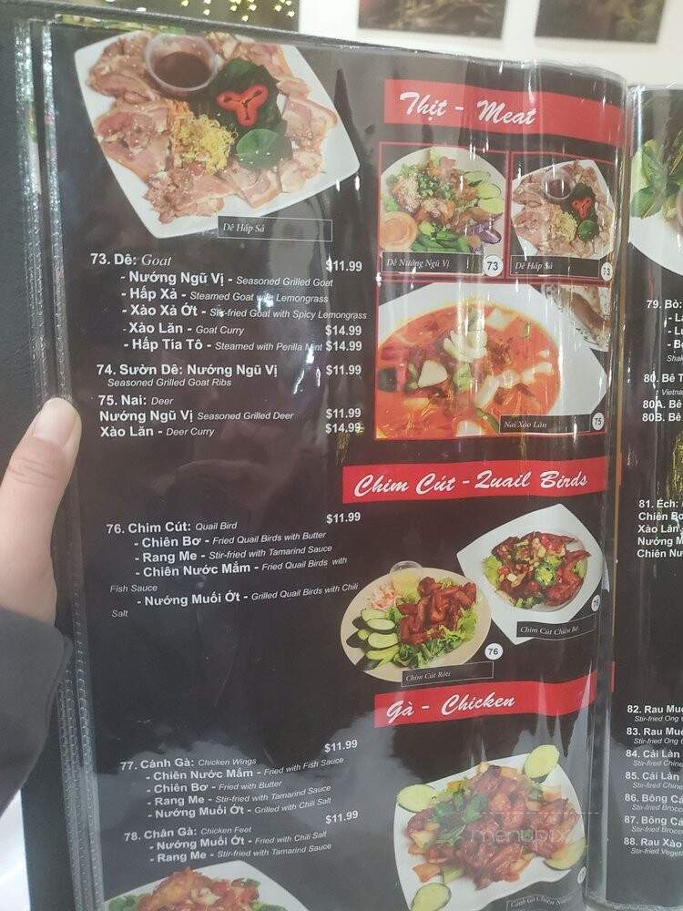 Tram Chim - Garden Grove, CA menu_pic
