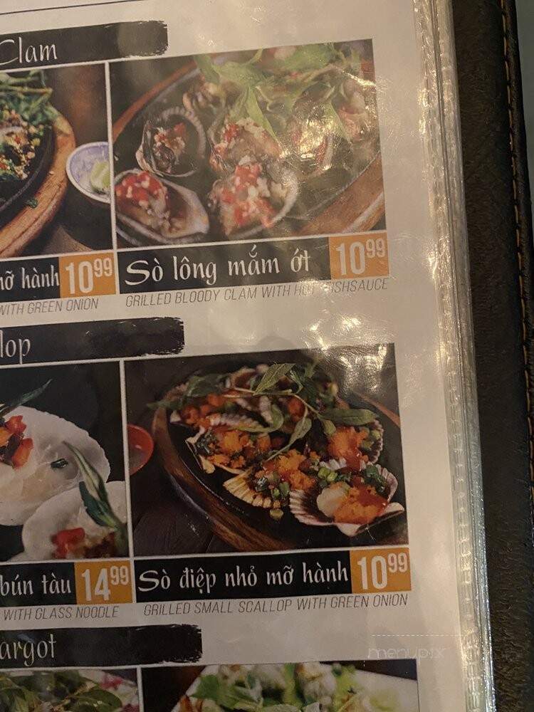 Tram Chim - Garden Grove, CA menu_pic