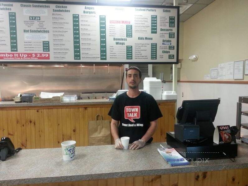 Town Talk Roast Beef & Wings - North Attleborough, MA menu_pic