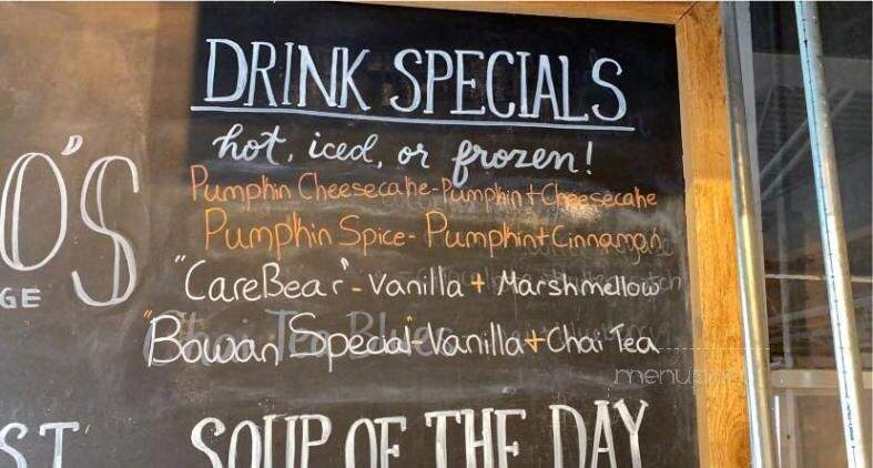 Guido's Coffee Lounge - Owosso, MI menu_pic