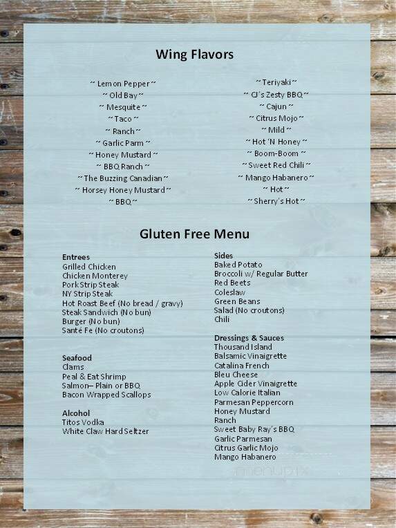 C J Hummel's - Lenhartsville, PA menu_pic