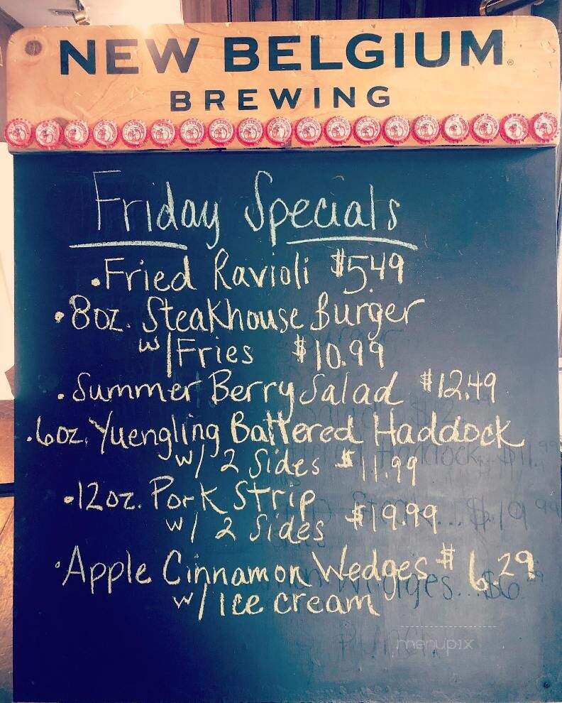 C J Hummel's - Lenhartsville, PA menu_pic