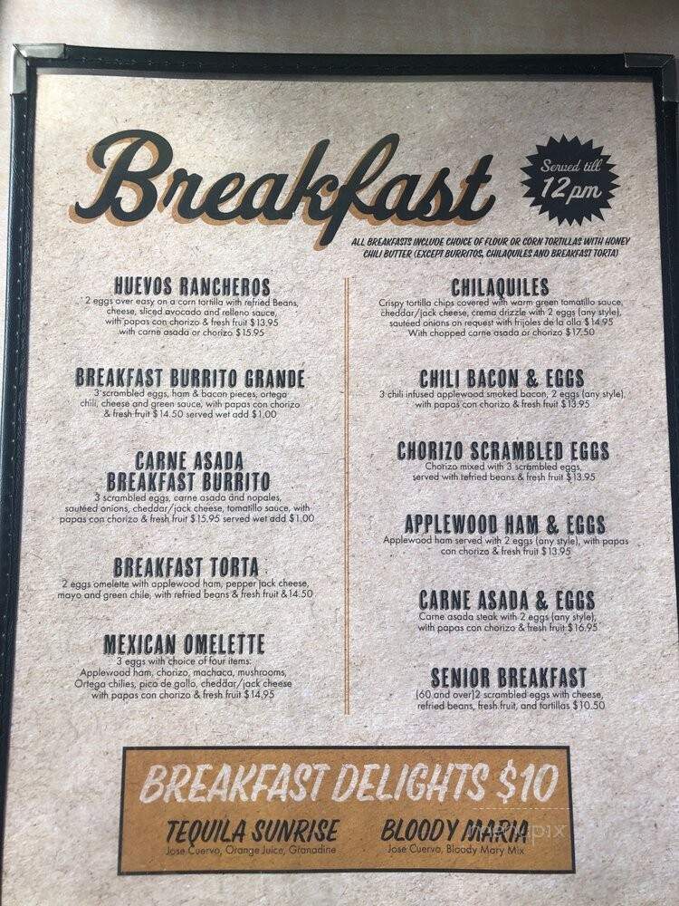 Mi Casita - Avalon, CA menu_pic