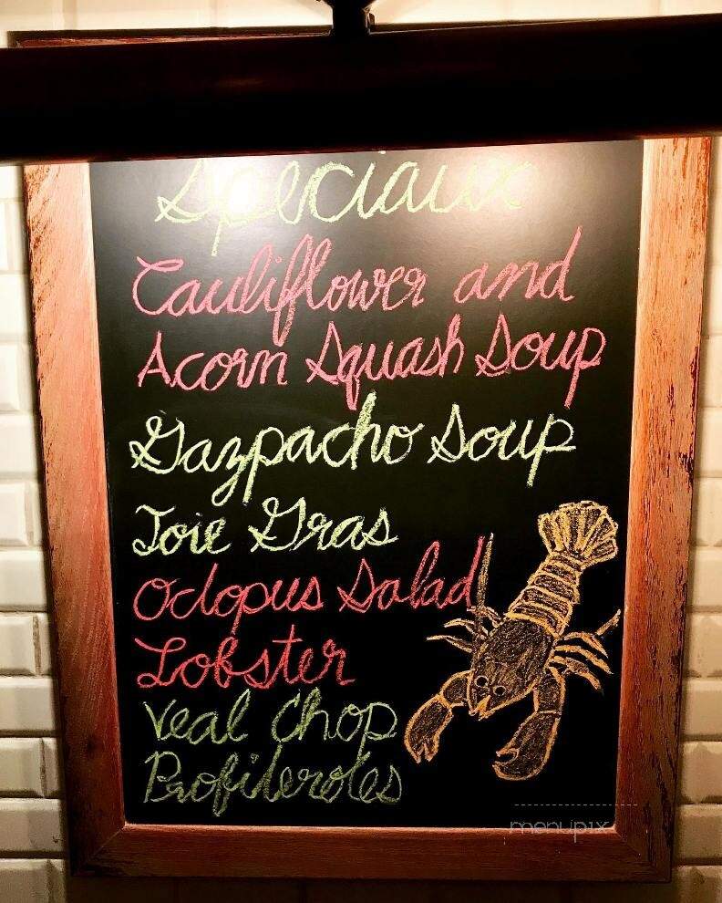 Match 65 (formerly Paris Match) - New York, NY menu_pic