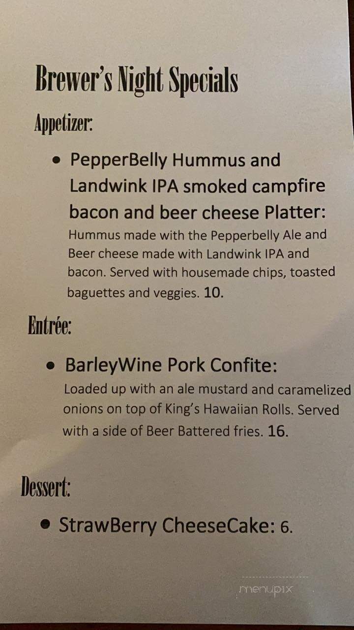 Pete's Grill & Pub - Carnation, WA menu_pic