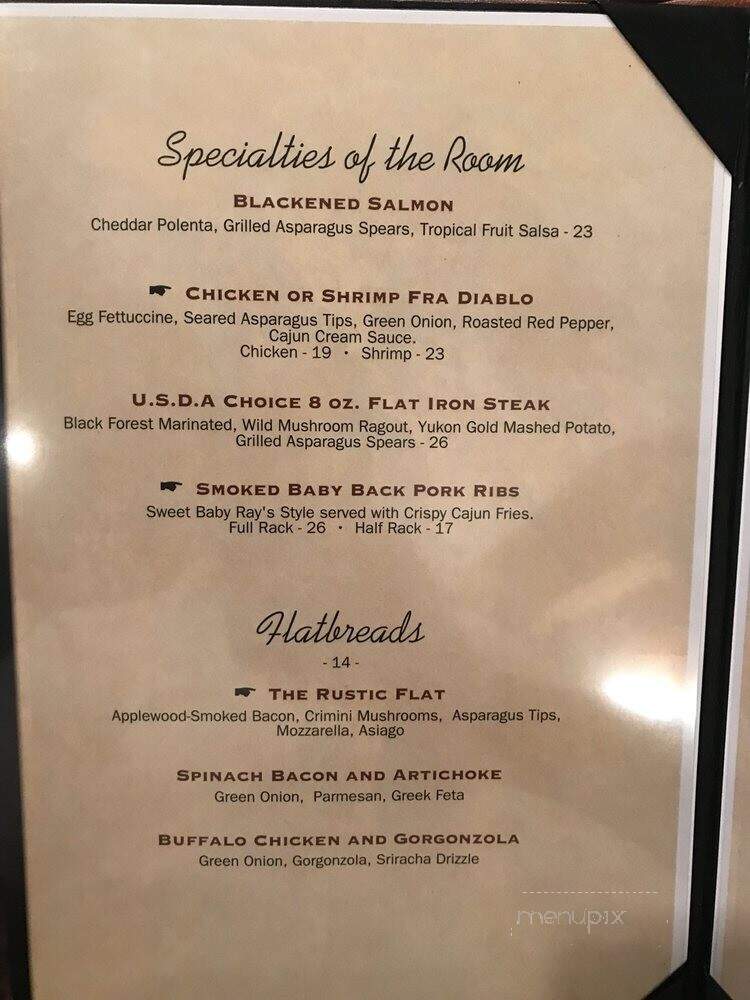 Maxwell's - Washington, PA menu_pic