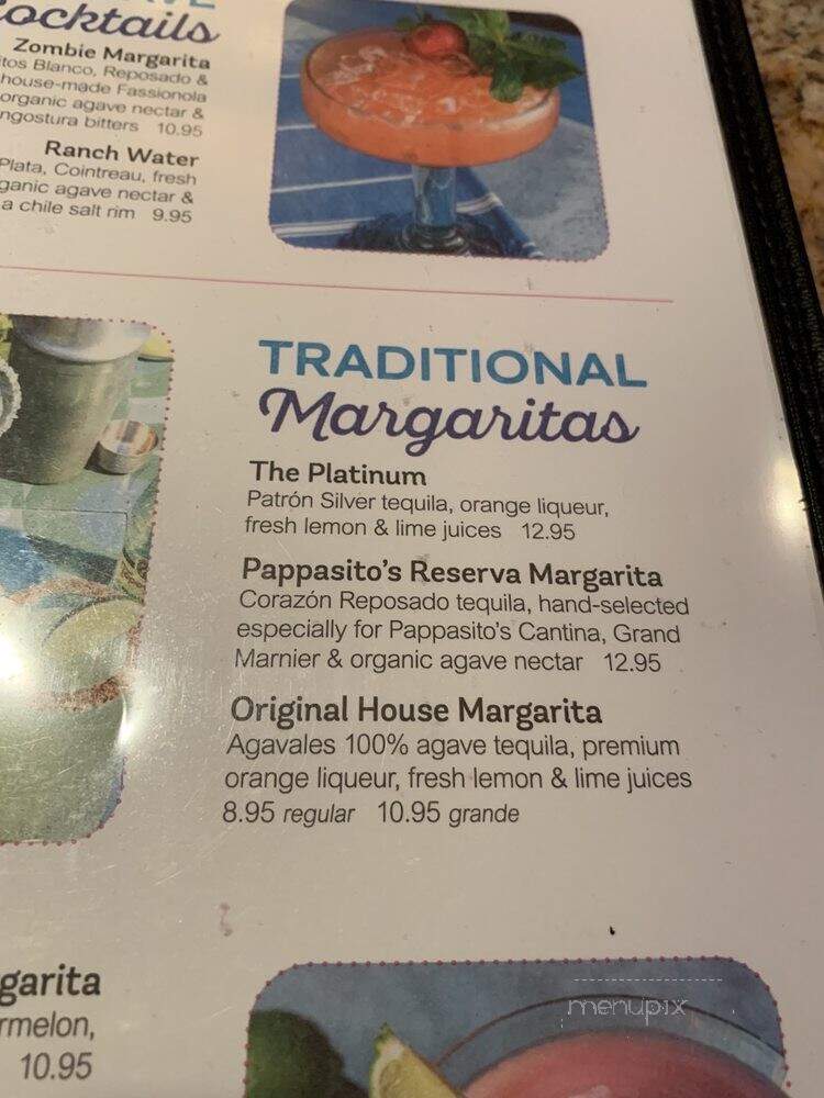 Pappasito's Cantina - Humble, TX menu_pic