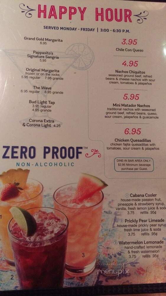 Pappasito's Cantina - Humble, TX menu_pic