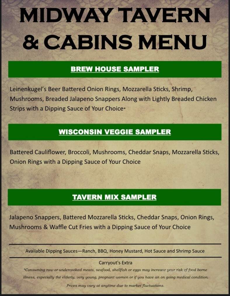 Midway Tavern & Cabins - Phillips, WI