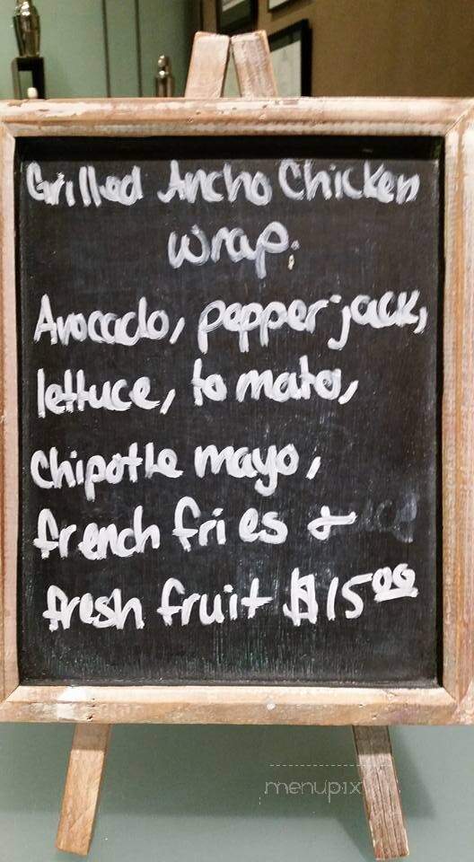Zodiac Room - Dallas, TX menu_pic