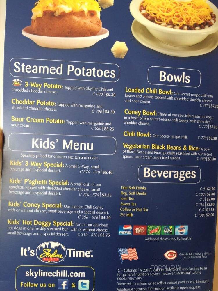 Skyline Chili - Naples, FL menu_pic