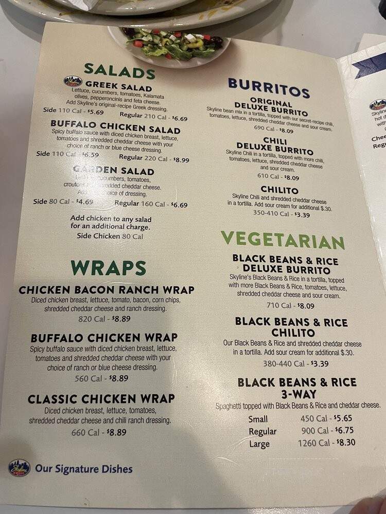 Skyline Chili - Naples, FL menu_pic