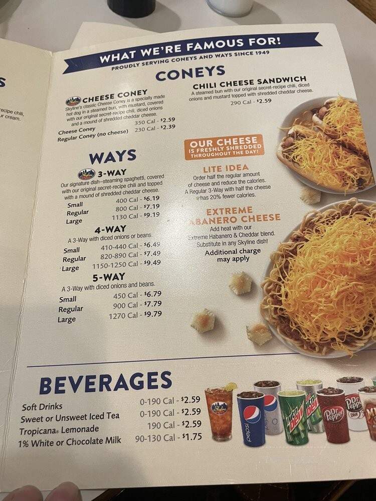 Skyline Chili - Naples, FL menu_pic