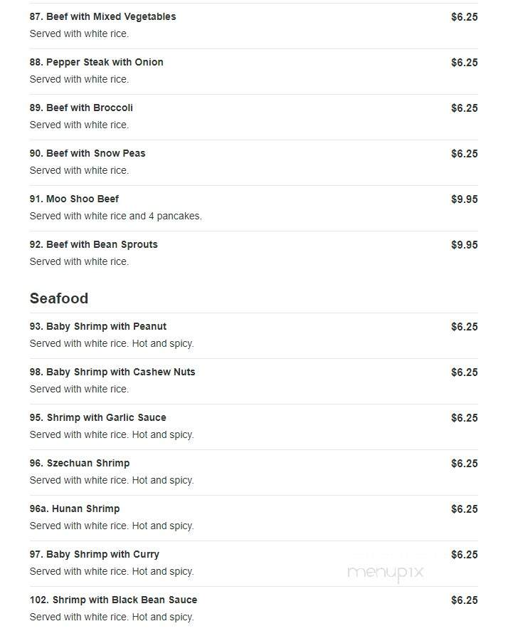 China Wok - Rehoboth Beach, DE menu_pic