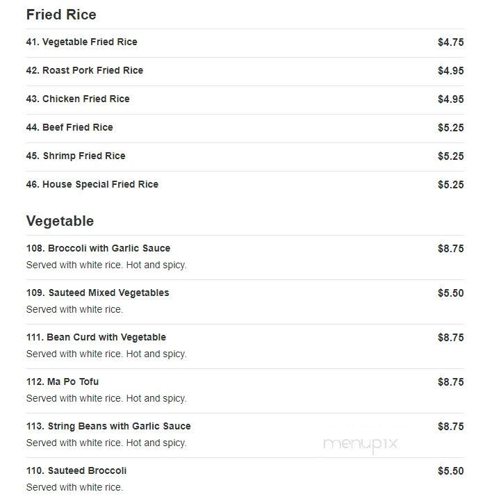 China Wok - Rehoboth Beach, DE menu_pic