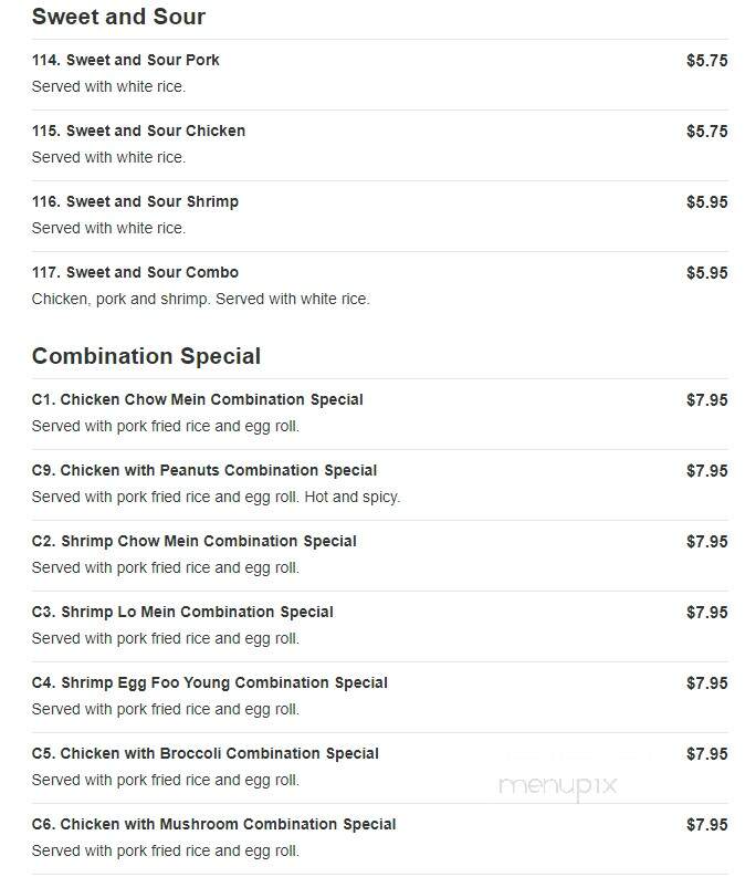 China Wok - Rehoboth Beach, DE menu_pic